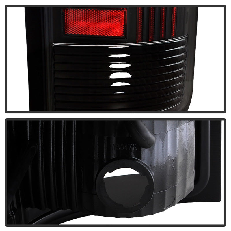 Spyder xTune GMC Sierra 07-13 LED Tail Lights in Black * Enhanced Safety and Style