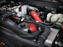 Load image into Gallery viewer, aFe BladeRunner Aluminum Hot and Cold Charge Pipe Kit for Ford F250/F350 V8-6.7L Diesel Trucks (Red, Part #afe46-20684-R)