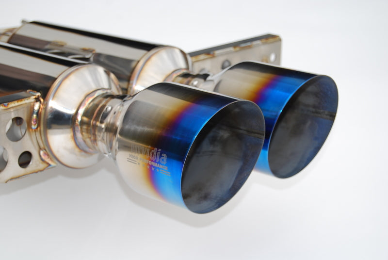 Invidia Gemini Titanium Tip Cat-Back Exhaust for 2017+ Honda Civic Hatchback Sport & Sport Touring