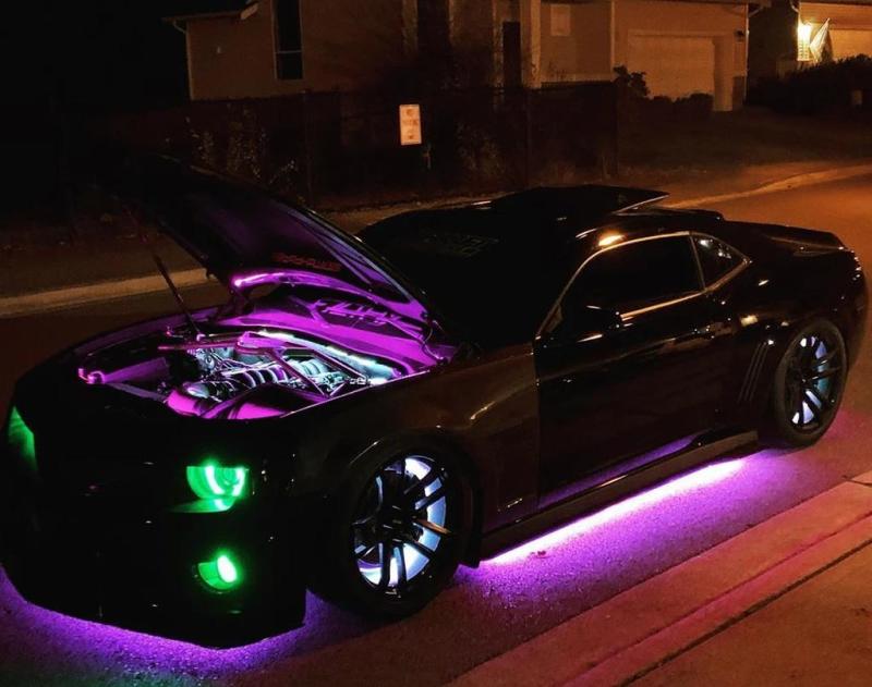 Oracle Lighting Engine Bay 5050 SMD LED Kit with RGB ColorSHIFT – Waterproof, Wireless Control