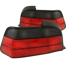 Load image into Gallery viewer, ANZO 1992-1998 BMW 3 Series E36 Coupe &amp; Convertible Tail Light Assembly with Red/Smoke Lens