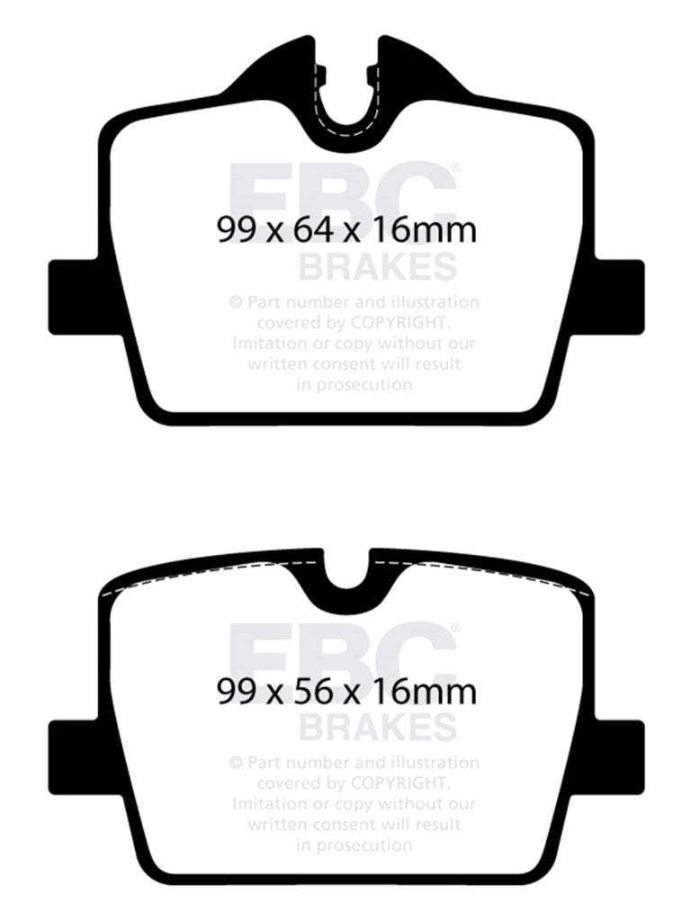 EBC Bluestuff NDX Full Race Brake Pads for BMW and Toyota Models