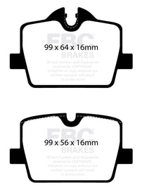EBC Bluestuff NDX Full Race Brake Pads for BMW and Toyota Models