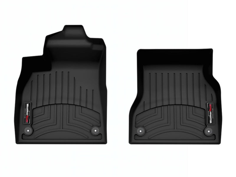WeatherTech DigitalFit Front FloorLiner for 2025 Audi Q6 e-tron and SQ6 e-tron, Black - WET4419241