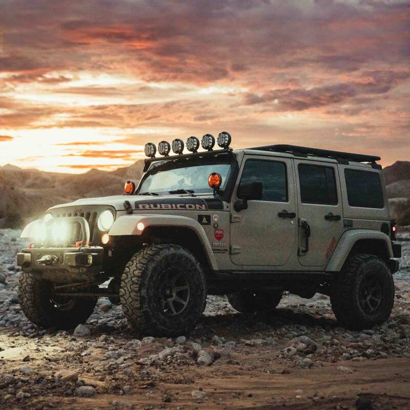 KC HiLiTES SlimLite 8-inch LED Spot Beam Light - Part Number KCL1101