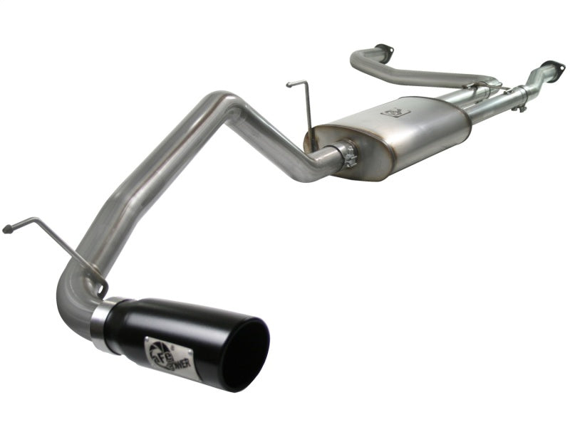 aFe MACH Force XP Cat-Back Exhaust System with Black Tip for Nissan Titan 04-15 V8 5.6L