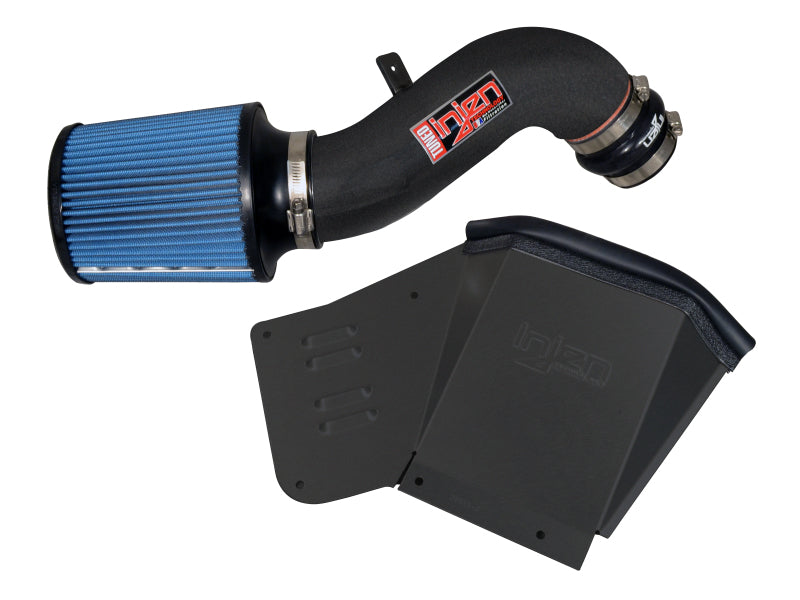 Injen 2015 Audi B8/S4 3.0L TFSI Supercharged Short Ram Cold Air Intake with MegaRam Technology - Wrinkle Black Finish
