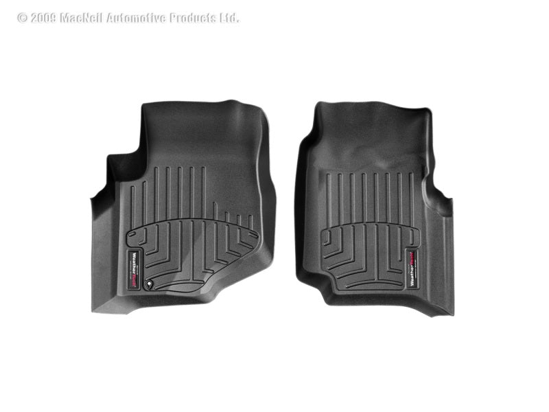 WeatherTech DigitalFit Front FloorLiner for 2007 Isuzu Ascender and Similar Vehicles - Black