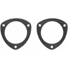 Load image into Gallery viewer, Fel-Pro 2003 Exhaust Collector Gasket – 3.5-inch Diameter, Perforated Steel Core, Triangle Shape (2-Pack)