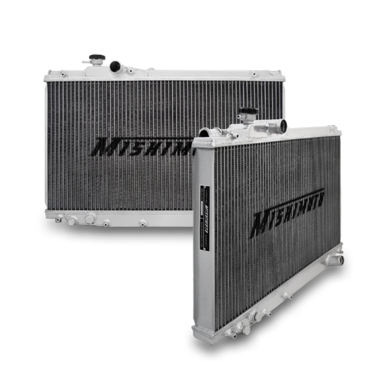 Mishimoto 1993-1998 Toyota Supra Aluminum Radiator - Performance Dual Core Upgrade