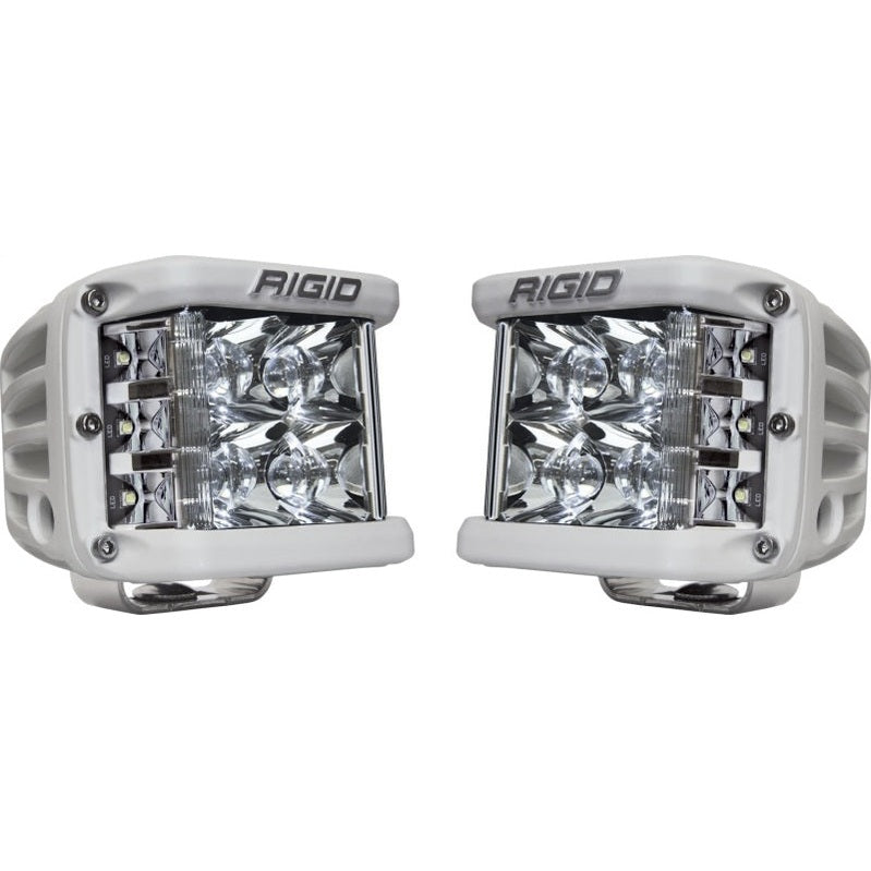 Rigid Industries D-SS PRO Dually-Side Shooter LED Pod Light Set of 2 * White Housing