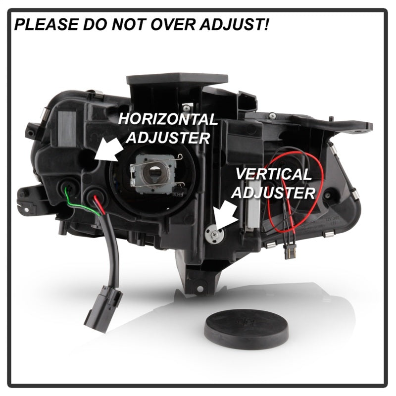 Spyder Chevy Camaro 2016-2018 Projector Headlights with Chrome Finish and Sequential Turn Signal * OEM-Quality Replacement