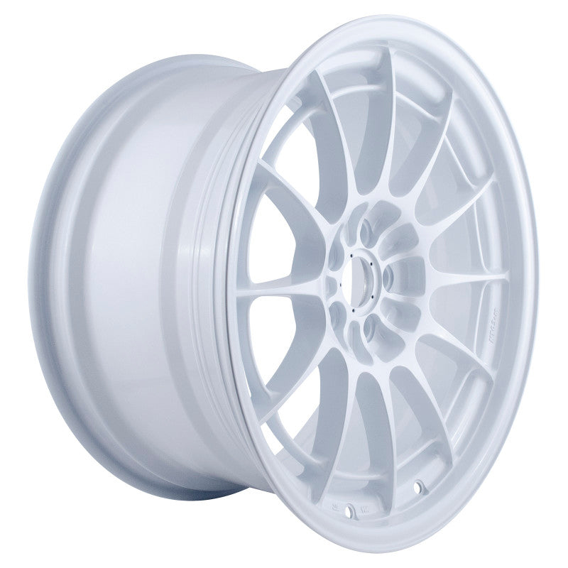 Enkei NT03+M 18x9.5 Vanquish White Wheel with 5x114.3 Bolt Pattern and 40mm Offset – Part Number enk3658956540WP