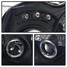 Load image into Gallery viewer, Spyder Jeep Grand Cherokee 2005-2007 Projector Headlights with LED Halo and Black Smoke Finish