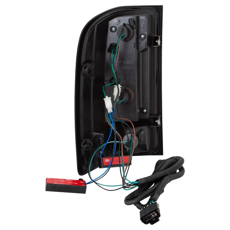 ANZO 2007-2013 Chevrolet Silverado 1500 LED Taillights with Chrome Lens – Pair