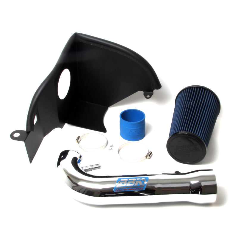 BBK 05-10 Mustang 4.0 V6 Cold Air Intake Kit with Chrome Finish - Improved Performance and Power