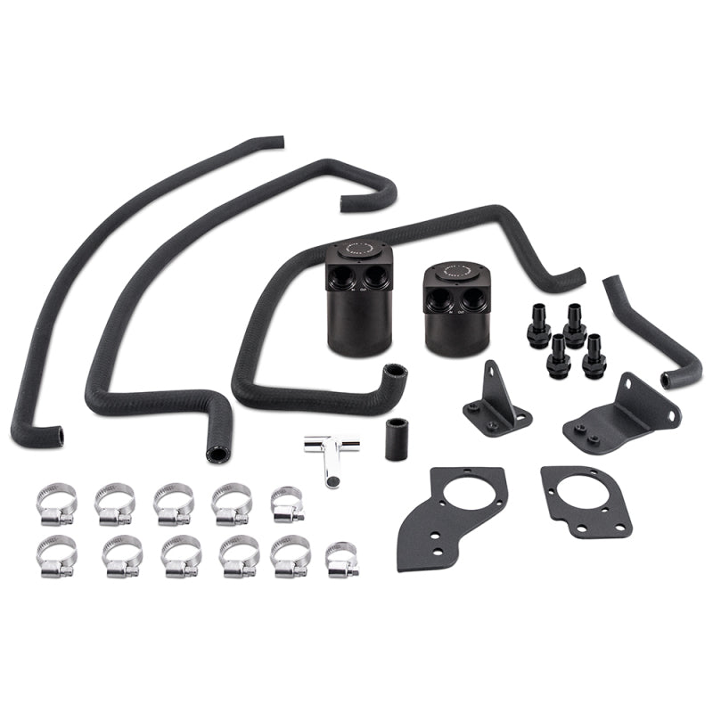 Mishimoto VQ35HR Baffled Oil Catch Can Kit for Nissan 350Z 2007-2009