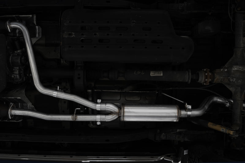 MBRP Armor Lite Series 22-24 Nissan Frontier 3.8L Cat Back Exhaust System with 3-Inch Tip and Turndown Exit