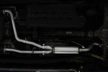 Load image into Gallery viewer, MBRP Armor BLK Series 3-Inch Cat Back Exhaust System for Nissan Frontier (2022-2024) with Single Side Exit and 4-Inch Black Tip
