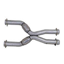 Load image into Gallery viewer, BBK 79-04 Mustang Coyote Swap Short Mid X Pipe with Catalytic Converters for BBK Long Tube Headers
