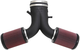K&N Engineering 03-06 Dodge Viper Short Ram Intake System - High-Flow Cold Air Intake with Washable Filter