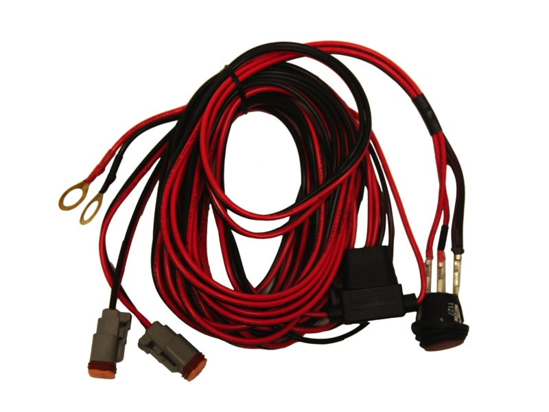 Rigid Industries 14 ft Wiring Harness for D-Series and SR-Q Series LED Lights - Part #rig40195