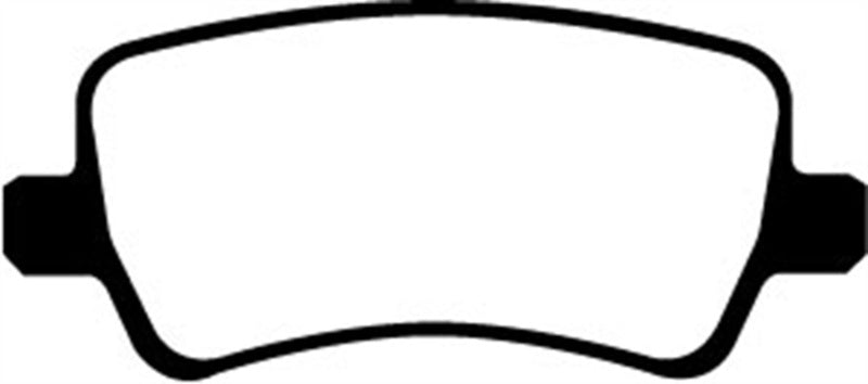 EBC Redstuff Ceramic Low Dust Brake Pads for Volvo S60 and S80 | Part Number: ebcDP31934C