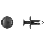 Black Nylon Push Type Ret 8mm Hole Size 20mm Stem Length