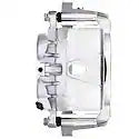 CQ Premium Disc Brake Caliper with Bracket Silver Cast Iron - 18-B4815