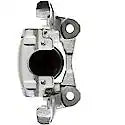 CQ Premium Disc Brake Caliper with Bracket Silver Cast Iron - 18-B4818