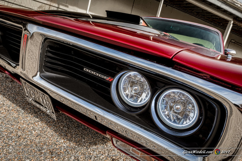 Oracle Pre-Installed 5.75 Inch Sealed Beam with ColorSHIFT Halo for Classic Cars and Trucks