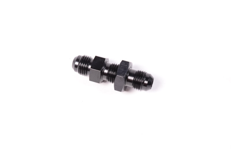 Radium Engineering 6AN Bulkhead Fitting with Jam Nut - Durable Automotive Performance Part