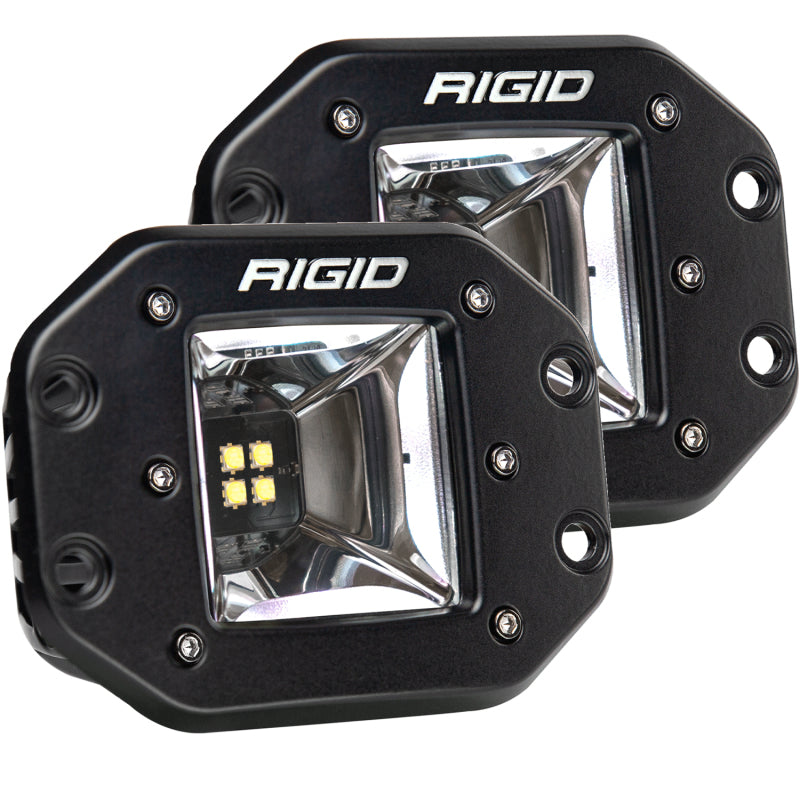Rigid Industries Radiance+ RGBW Flush Mount Scene Light - Part Number RIG682153