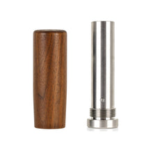 Load image into Gallery viewer, Mishimoto Tall Steel Core Walnut Wood Shift Knob MMSK-WD-TWN