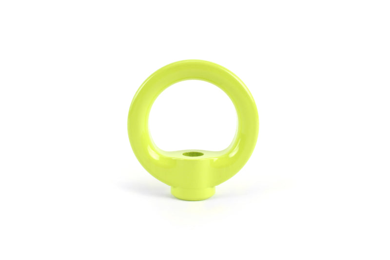 Perrin Performance Tow Hook Upgrade Kit in Neon Yellow for PERRIN License Plate Relocation