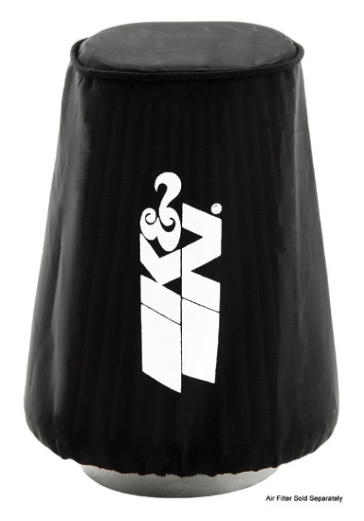 K&N Engineering Drycharger Black Air Filter Wrap Part KNNR-3680DK for Enhanced Airflow and Water Resistance