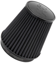 Load image into Gallery viewer, K&amp;N Engineering RU-3101HBK Black Universal Rubber Air Filter * 6-inch Tapered Round Flange