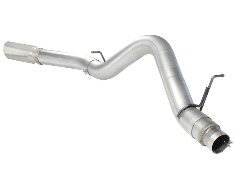 aFe Atlas 5-inch DPF-Back Exhaust System with Polished Stainless Steel Tip for GM Silverado 2500 HD 2011-2014
