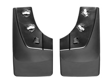 Load image into Gallery viewer, WeatherTech DigitalFit No-Drill MudFlaps for 2014 GMC Sierra 1500, 2500 HD, and 3500 HD - Black