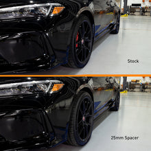 Load image into Gallery viewer, Mishimoto 20mm Hub-Centric Wheel Spacers, 5x120 Bolt Pattern, 64.1mm Center Bore, M14x1.5 - Black