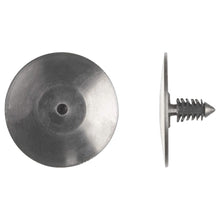 Load image into Gallery viewer, Black Nylon Hood Insul Ret 1/4&quot; Hole 1 5/8&quot; Hd 3/4&quot; Stem