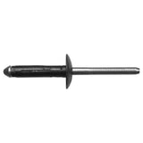 Black Alum Bumper Cover Rivet 1/4