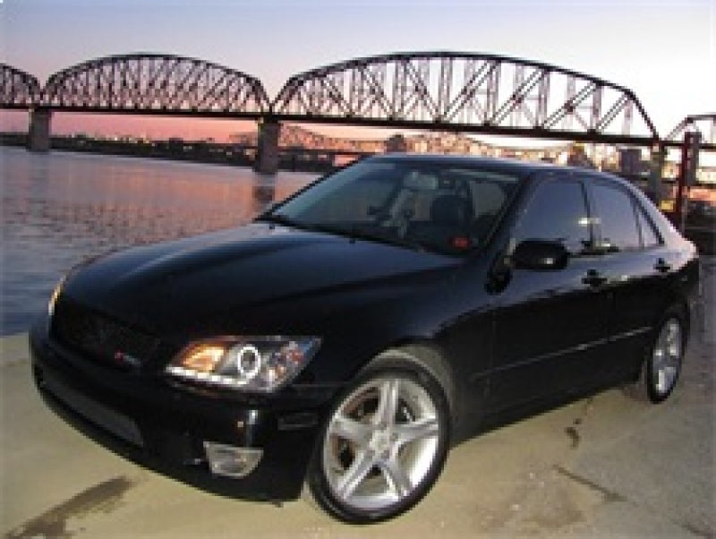 Spyder Lexus IS300 2001-2005 Projector Headlights with Xenon/HID and LED DRL - Black