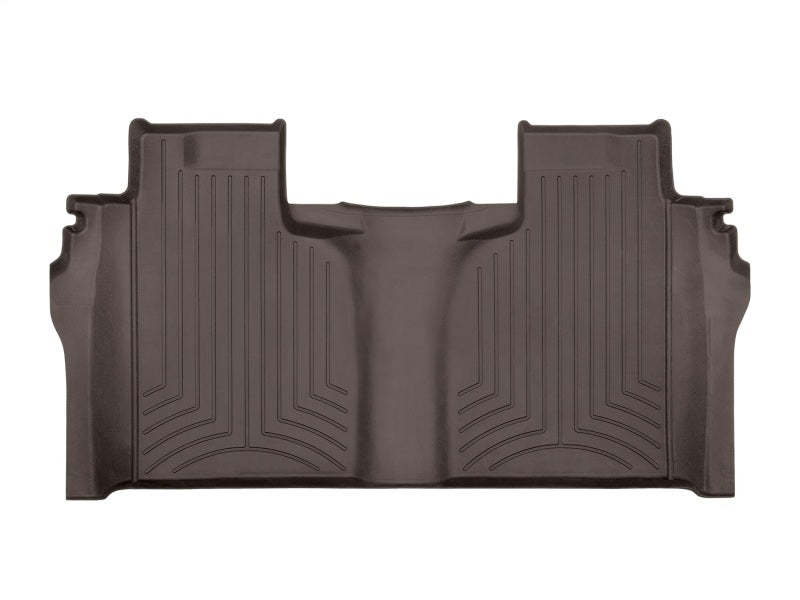 WeatherTech FloorLiner HP Rear Floor Mats Cocoa for 2019 Chevrolet Silverado 1500 and GMC Sierra 1500 – Part WET4714362IM