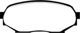 EBC Greenstuff 2000 Series Sport Brake Pads for Mazda Miata and Geo Storm * Part No. ebcDP2802