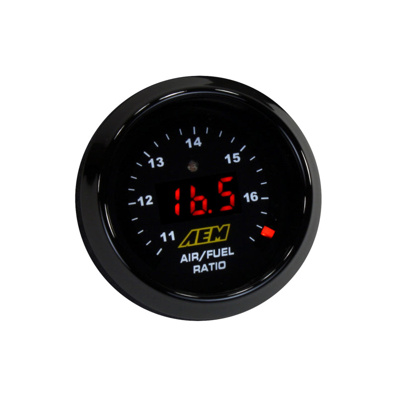 AEM Digital Wideband UEGO Air/Fuel Ratio Gauge with Bosch LSU 4.9 Sensor