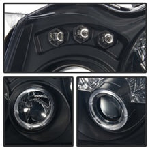 Load image into Gallery viewer, Spyder Jeep Grand Cherokee 2005-2007 Projector Headlights with LED Halo and Black Smoke Finish