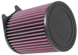K&N Engineering Replacement Round Straight Air Filter Part Number E-0661 for 14-19 Mercedes-Benz AMG Models
