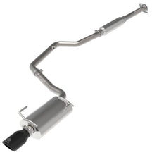 Load image into Gallery viewer, aFe POWER Takeda 2-1/4 Inch Stainless Steel Cat-Back Exhaust System with Black Tip for Subaru Impreza 2012-2013