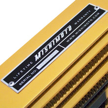 Load image into Gallery viewer, Mishimoto Eat Sleep Race Special Edition Gold M-Line Intercooler for Universal Fitment